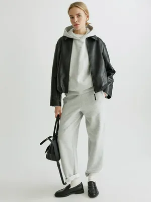 Брюки Sela из плотного футера, арт. 34351