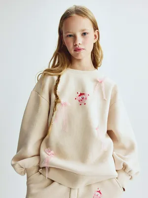 Свитшот SELA с принтом Смешарики, арт. 34430