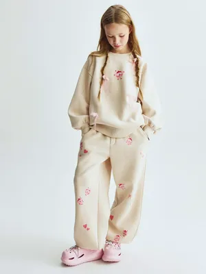 Джоггеры SELA x Смешарики для девочек, арт. 34437