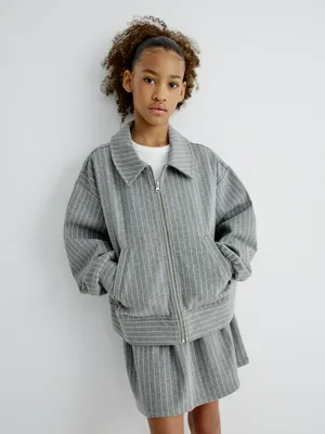 Трикотажный жакет Sela в полоску, арт. 34440