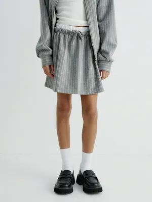 Юбка Sela с двойным поясом для девочек, арт. 34444