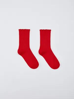 Женские носки SELA в рубчик, арт. 34506