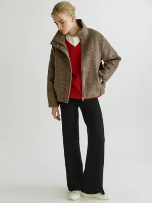 SELA Прямые вязаные брюки, арт. 34516