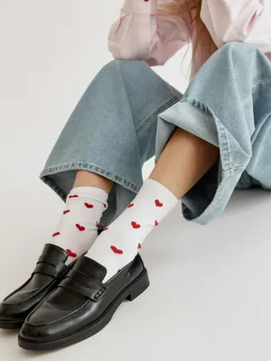 Носки Sela с жаккардовой вышивкой, арт. 34527