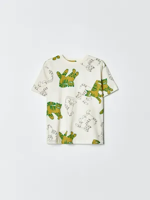 Детская футболка SELA с принтом, арт. 34529