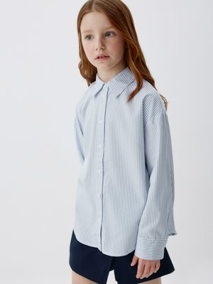 Школьная рубашка оверсайз для девочек, арт. 3463