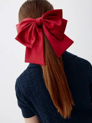 Заколка для волос с бантом для девочек, арт. 3466