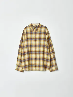 Рубашка SELA оверсайз в клетку, арт. 34667