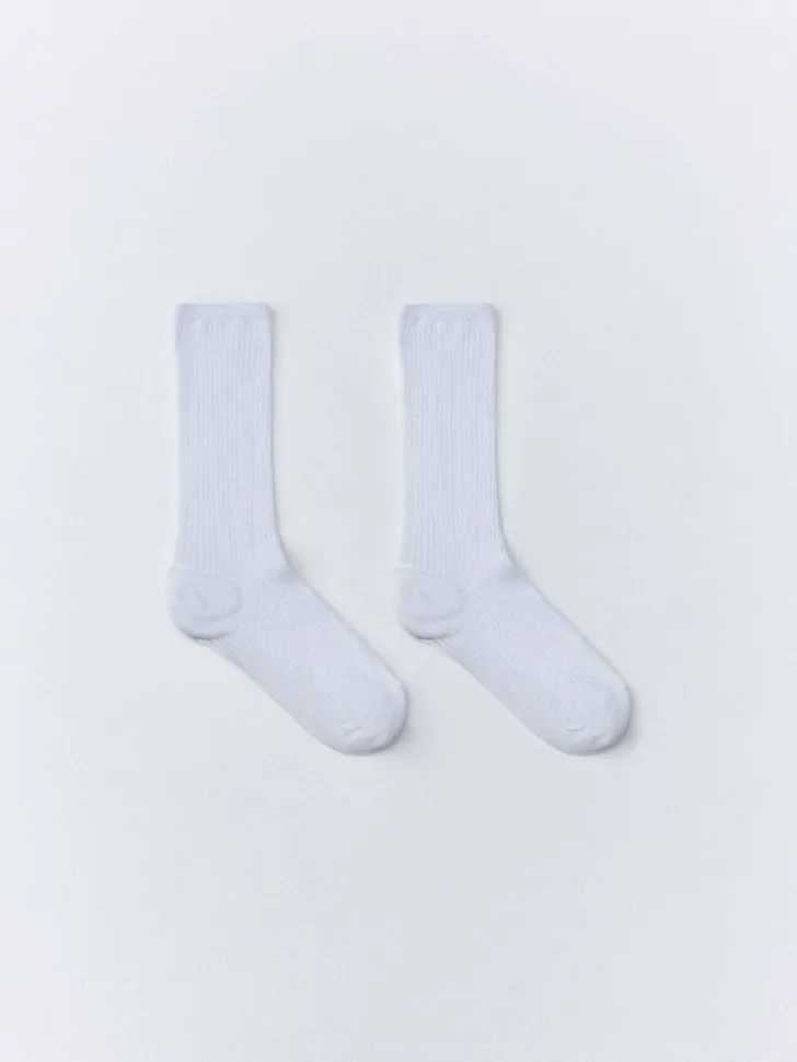 Белые гольфы для девочек, белый, арт. 3468