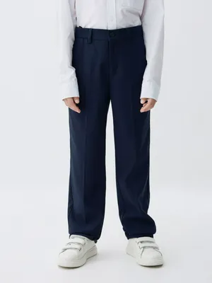 Классические прямые брюки для мальчиков, арт. 3478