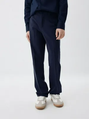 Классические зауженные брюки для мальчиков, арт. 3480