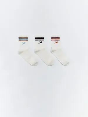 Набор из 3 пар детских носков SELA, арт. 34817