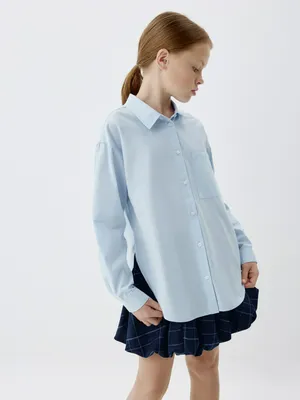 Удлиненная рубашка для девочек, арт. 3482