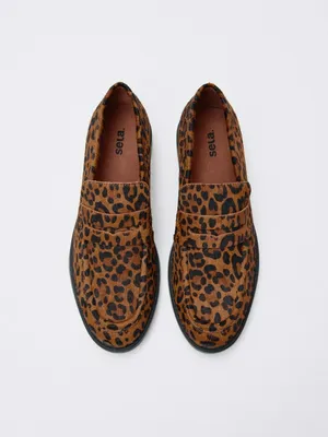 Пенни-лоферы из натуральной кожи, арт. 3487