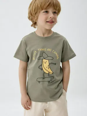 Футболка оверсайз с принтом для мальчиков, арт. 3498