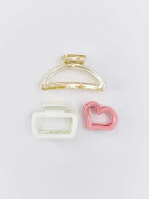 Набор крабиков для волос SELA, 3 шт., арт. 35040