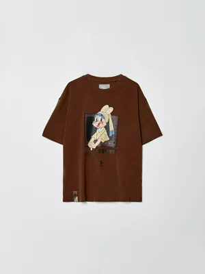 Футболка SELA x Союзмультфильм с принтом Заяц, арт. 35089