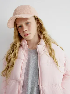 Бейсболка Sela из искусственного меха, арт. 35108