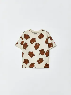 Футболка SELA X Союзмультфильм оверсайз детская, арт. 35114