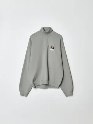 Свитшот оверсайз SELA с вышивкой Союзмультфильм, арт. 35130