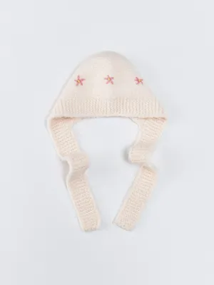 Шапка-чепчик SELA с вышивкой, арт. 35140