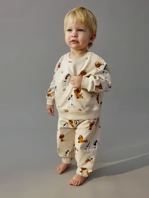 Утепленные джоггеры SELA x Союзмультфильм, арт. 35149