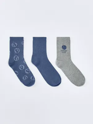 Набор из 3 пар носков SELA для мальчиков, арт. 35152