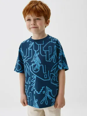 Футболка оверсайз для мальчиков ART PEOPLE с Дашей Север, арт. 3517