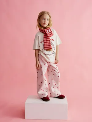 Джинсы SELA Wide leg с принтом, арт. 35222