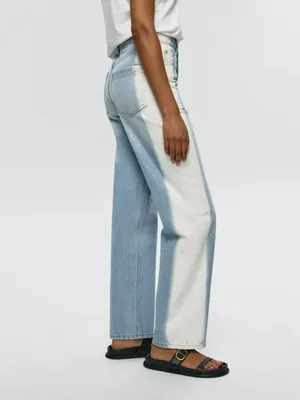 Джинсы STRAIGHT с высокой посадкой, арт. 3526