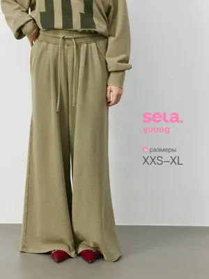 Свободные брюки SELA Young, арт. 3530