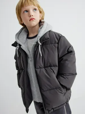 Демисезонная куртка SELA с трикотажным капюшоном, арт. 35409