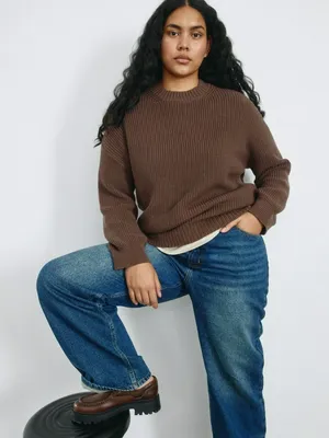 Вязаный джемпер оверсайз, арт. 3550