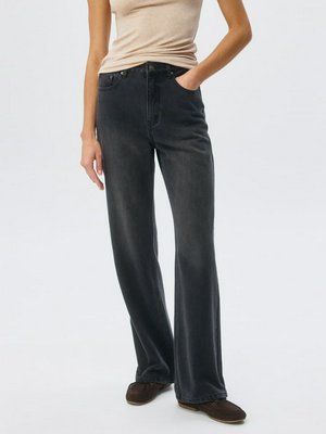 Утепленные джинсы WIDE LEG