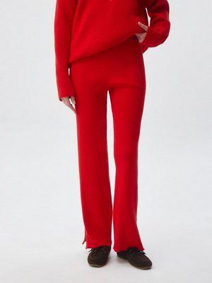 Вязаные брюки в рубчик, арт. 3574