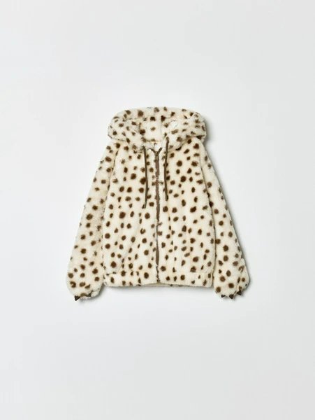 Плюшевая толстовка с ушками SELA, разноцветный, арт. 35767