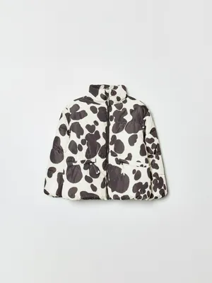 Дутая куртка SELA с пятнистым принтом, арт. 35771