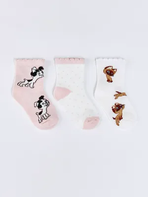 Набор из 3 пар носков SELA x Союзмультфильм для малышей, арт. 35790