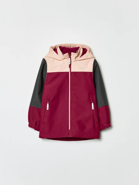 Куртка SELA для девочек из технологичной мембранной ткани seladrytex®, разноцветный, арт. 35791