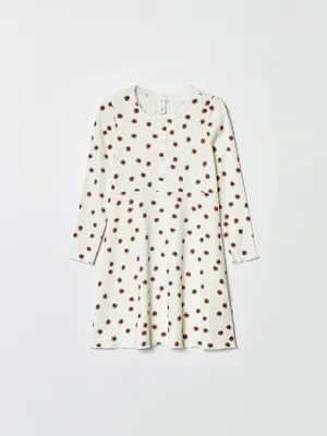 Платье Sela трикотажное с принтом для девочек, арт. 35797