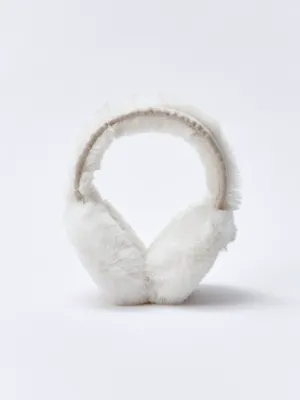 Утепленные меховые наушники Sela для девочек, арт. 35815