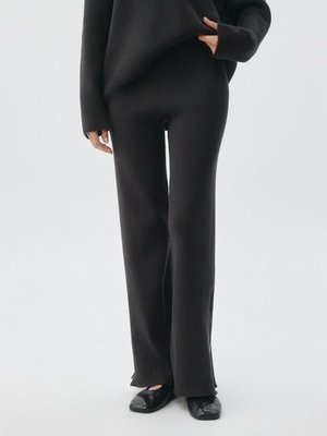 Вязаные брюки в рубчик, арт. 3603