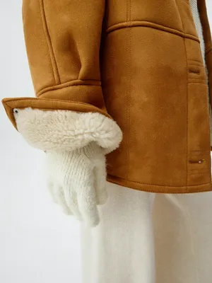 Вязаные перчатки с содержанием шерсти, арт. 3613