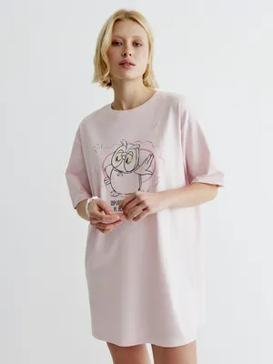 Домашнее платье-футболка SELA, арт. 36283