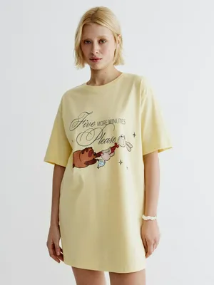 Платье-футболка SELA x Союзмультфильм, арт. 36292