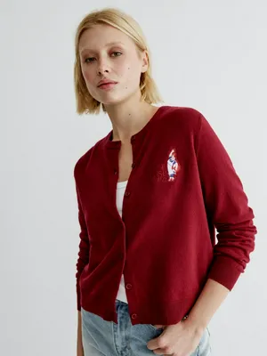 Кардиган SELA x Союзмультфильм с кашемиром, арт. 36479