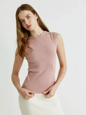 Sela Базовый топ в рубчик, арт. 36488