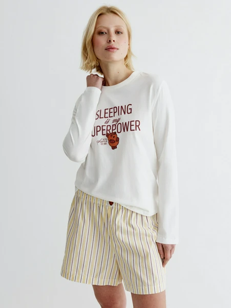 Пижама SELA x Союзмультфильм, разноцветный, арт. 36491