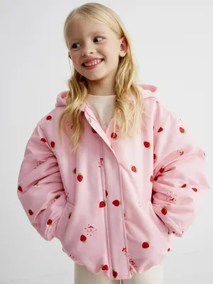 Бомбер Sela для девочек оверсайз с принтом Смешарики, арт. 36625