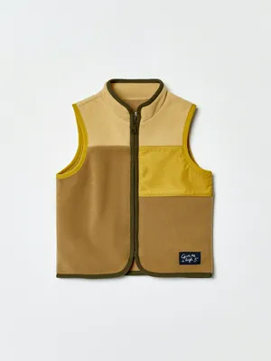 Флисовый жилет для девочек SELA, арт. 36657